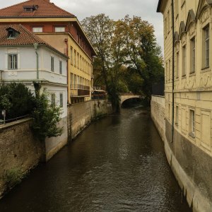 One of Prague's side canals.